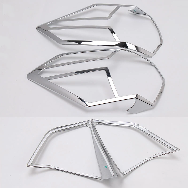 For Nissan X-Trail T32 2014 to 2016 Rear light cover Tail lamp Trim XTrail X Trail ABS Chrome Decoration Car-Styling Accessories