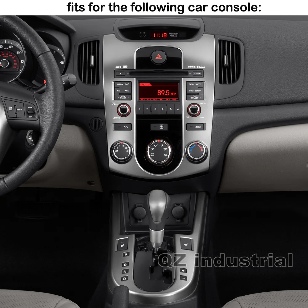 Best QZ industrial HD 9" Android 8.1 T3 Car DVD player For KIA Cerato Forte MT 2008-2011 with GPS 3G 4G WIFI Radio Navigation RDS Map 2