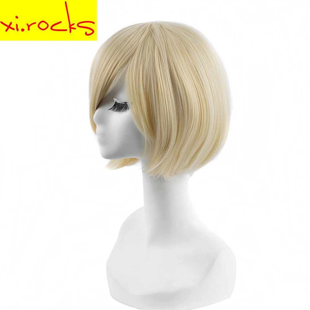 3075 Xi. rocks короткие прямые синтетические вечерние парики для косплея