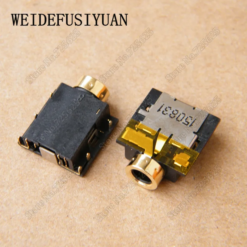 x10pcs New 3 5 Audio Headphone Microphone Jack Port Socket for Dell Inspiron 15R 2521 3521 5521 3721 5721 Series