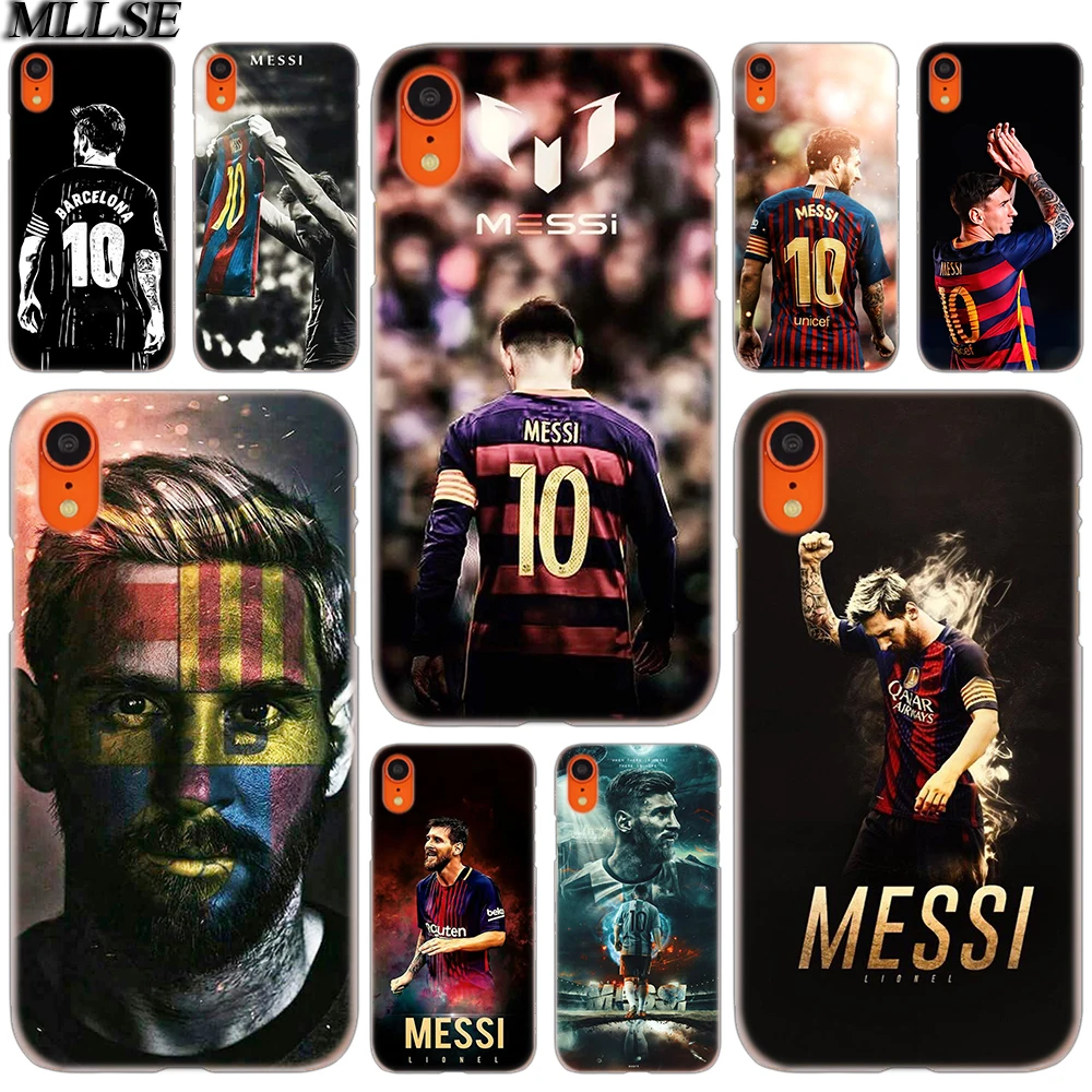 

MLLSE Footballer Lionel Messi Fashion Cover Case for iphone XS Max X XR 8 7 6 Plus 5 SE 5S 5C 4 4S Mobile Phone Bags Hot