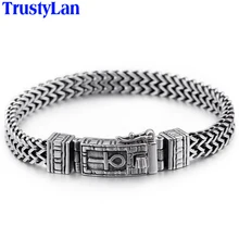 Хип-Хоп рок, мужские браслеты, тяжелый твердый браслет из нержавеющей стали, мужские ювелирные изделия, подарки для друзей