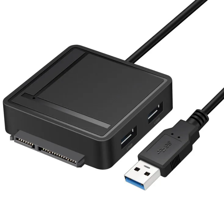 Все в одном USB 3,0 на SATA адаптер TF SD Card Reader USB 3,0 концентратор 2 порты конвертер 3