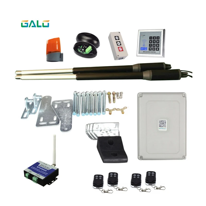GALO 200kgs двигателя Системы автоматические двери AC220V/AC110V качели драйвером привод