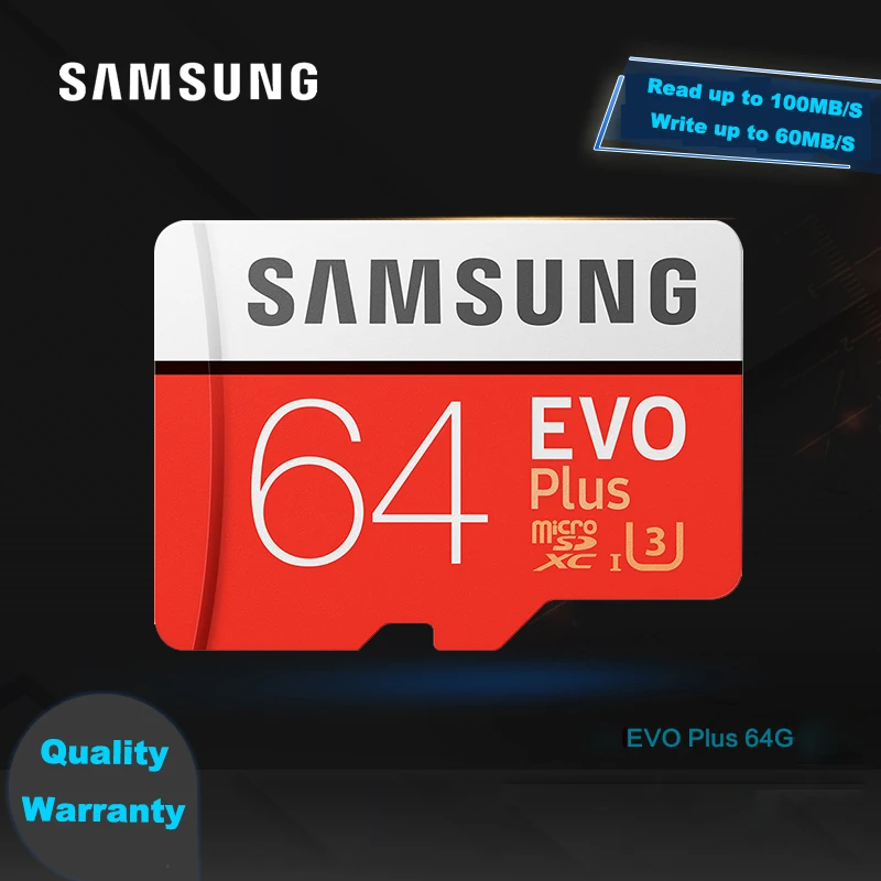 samsung sd SAMSUNG Carte SD 32 gb SD Card 64 gb  MicroSd 128gb Memory Card 4K Video Full HD  U1 U3 SDHC SDXC TF Card for Drone & Cellphone 256gb memory card