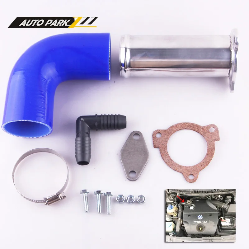 TDI EGR and Cooler Delete Kit Racepipe Block Off BRM For MK5 VW Jetta Golf 05-06 egr delete valve pipe egr06