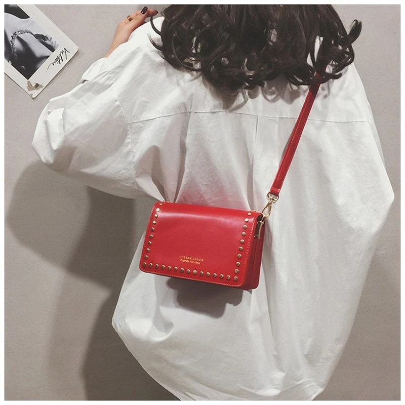 

Luxury Handbags Women Bags Designer Shoulder Bags Vintage PU Leather one shoulder Bag Messenger Crossbody Bags For Women 2019