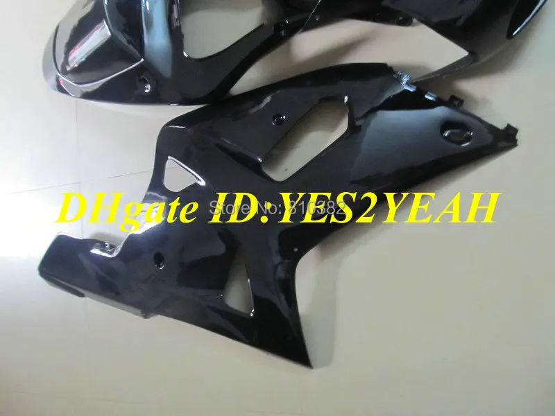 Набор обтекателей для GSXR600 750 01 02 03 GSXR 600 GSX R750 K1 2003 2001 2002 полностью глянцевый черный