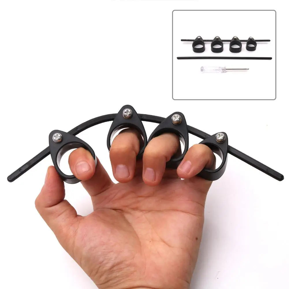 

Guitar Piano Trainer Finger Practice Exercise Tool Adjustable Guitarra Finger Hand Span Exerciser One Size Fits all for Beginner