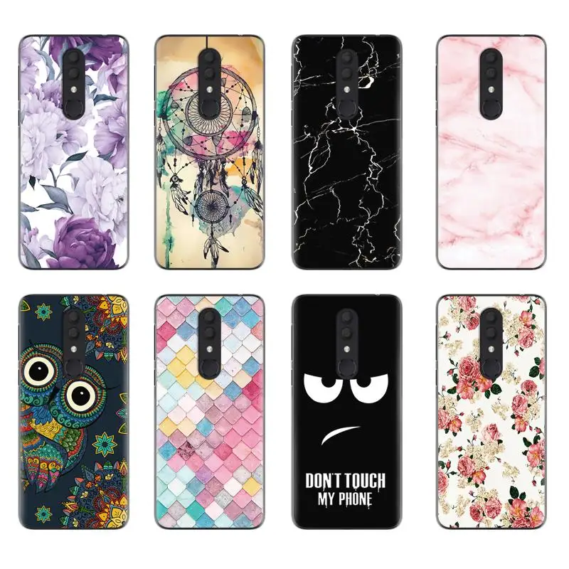 Тонкий чехол для телефона Alcatel 3 (2019) 5053 ударопрочный силиконовый мягкий из ТПУ с