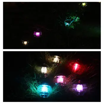 

Hot 1pcs Solar Powered LED Color Changing Light Lamp Floating For Outdoor Yard Garden Pool IP44 Sealed waterproof lamp Retail