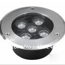 5 Вт 12 В светодиодный подземный светильник квадратные светильники Светодиодный проект лампы светодиодный Открытый водонепроницаемый зарытый в землю освещение