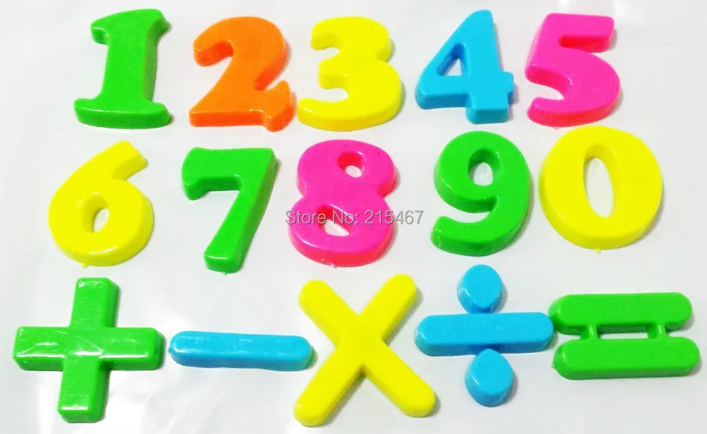 

First Classroom 60 MAGNETIC NUMBERS - 1.5" ~NEW~ EDUCATIONAL TOY PRE SCHOOL
