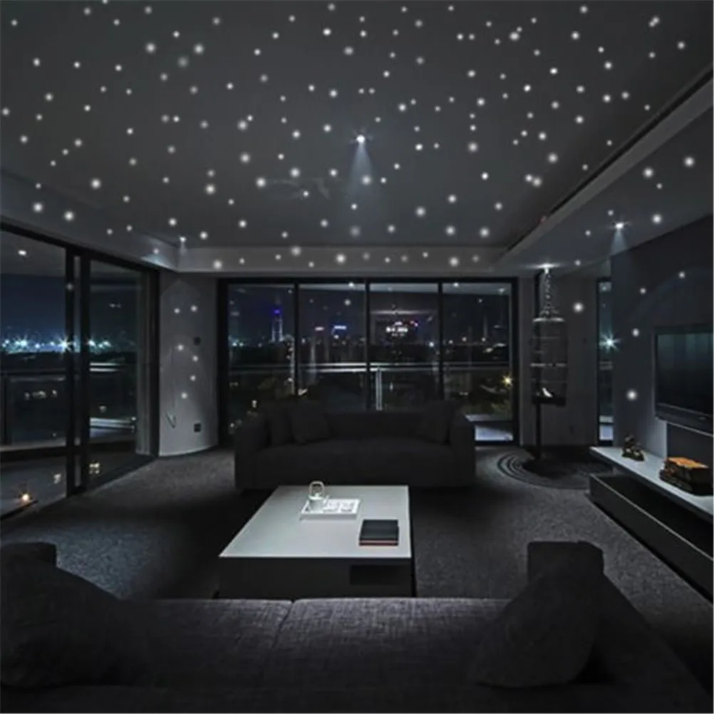 

Round Dot Luminous Kids Room Decor Glow In The Dark Star Wall Stickers Bedroom Decoration