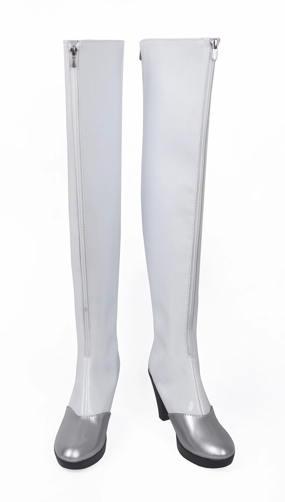 Fate Grand Order Saber Alter Racing Girl Cosplay Long Boots Shoes (4)