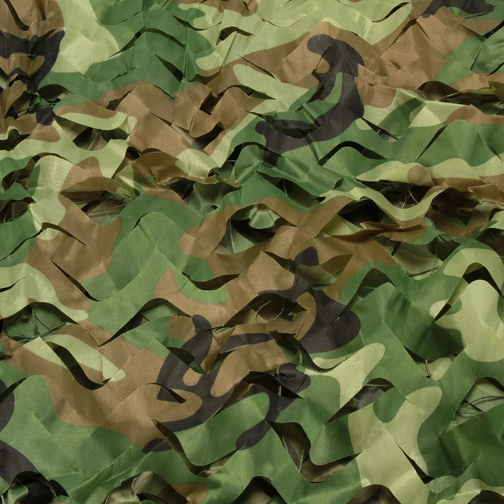 3x2m 4x3m 5x4m Camo Net Army Woodland Jungle Camouflage Nets охотничья съемка Скрытая сетка Солнцезащитная