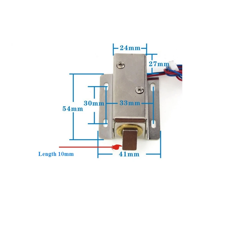 DC12V / 24V Electromagnetic Lock Small Electronic Locks Drawer Electric Bolt Lock