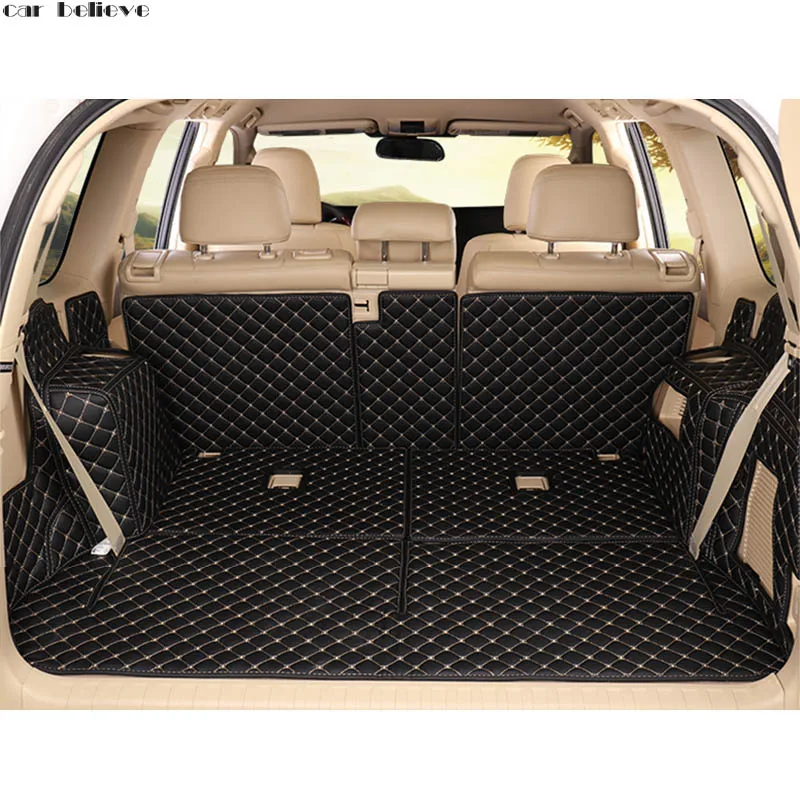 Car Believe car trunk mat For toyota land cruiser prado 120 150 7 seats