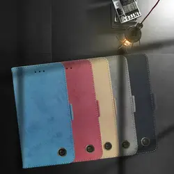 Ретро Многофункциональная подставка Флип PU кожаный защитный чехол-кошелек для huawei Y5 Y6 2018 Y9 2019 P8 P9 lite 2017