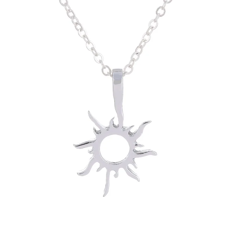 Женское ожерелье с подвеской Good Vibes Only Sun ювелирные изделия аксессуары золотого и