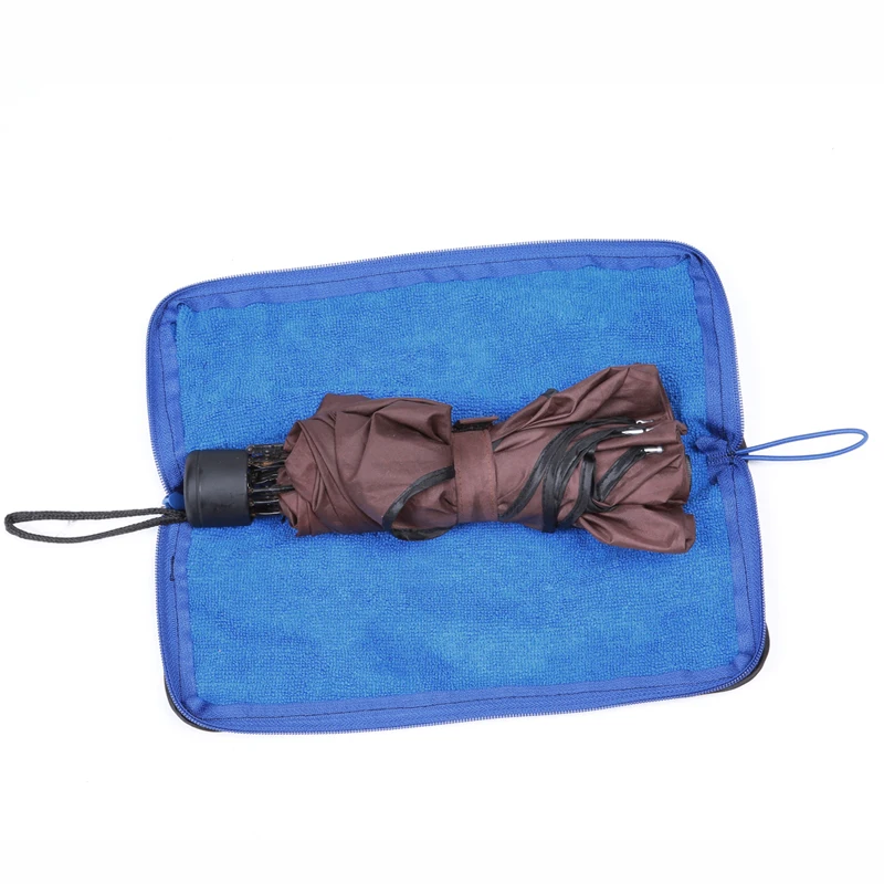 Protable Water Absorption Umbrella Storage Bags Water Cleaning Cloth Umbrella Covers Bag