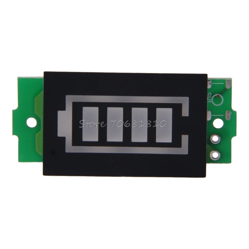 

Single 3.7V Lithium Battery Capacity Indicator Module 4.2V Blue Display Tester