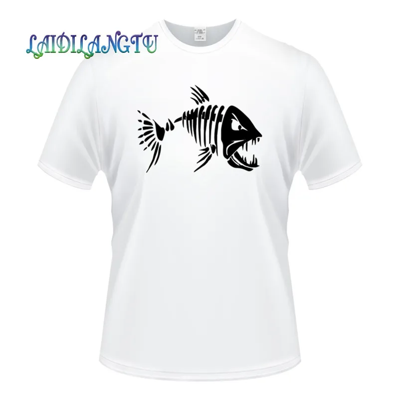 mens t shirts fashion 2019 mens tshirts summer oversized t shirt Mad Fish Funny Men Slim Fit T Shirt Cotton Casual T Shirts