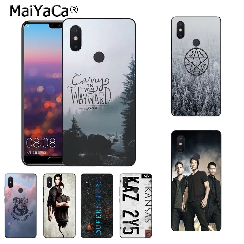 Чехол MaiYaCa для телефона с суперъестественным номерным знаком ТВ игр из Канзаса
