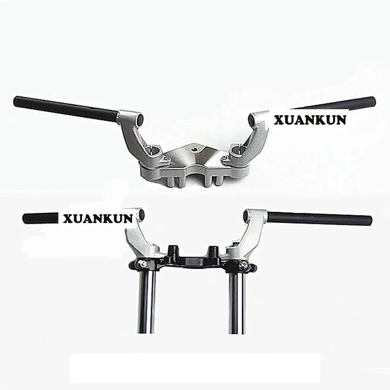 Motorcycle Handlebar Modification Retro Conversion Heightening Separation Handlebar Street Running Shaped Car Modification Separ