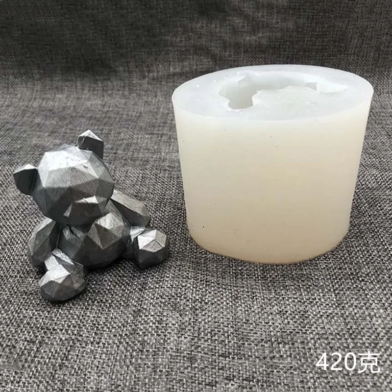 3D облако голова волка сидящий медвежонок модель головы Doberman DIY подвеска