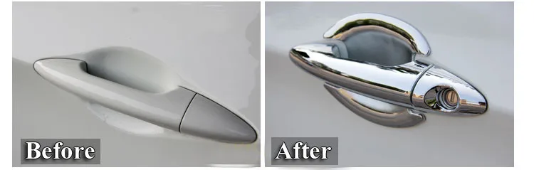 Chrome Door Handle Covers For Hyundai Accent Verna Solaris i25 2011-2015 (1)