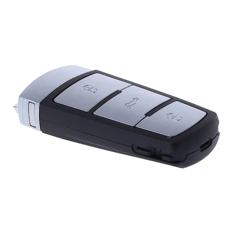 

434MHz 3 Buttons Keyless Uncut Flip Smart Car Remote Key Fob with ID48 Chip 3C0959752BA for VW Passat B6 3C B7 Magotan CC