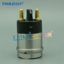 ERIKC Common Rail части F00RJ02697 топливный инжектор F00R J02 697 в сборе электромагнитный клапан комплект F 00R J02 697 электромагнитный клапан