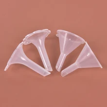 10 шт./лот Воронка для флакон с арома-Распылителем лаборатория 2 стиля Новые прозрачные мини жидкие масляные воронки маленькие пластиковые