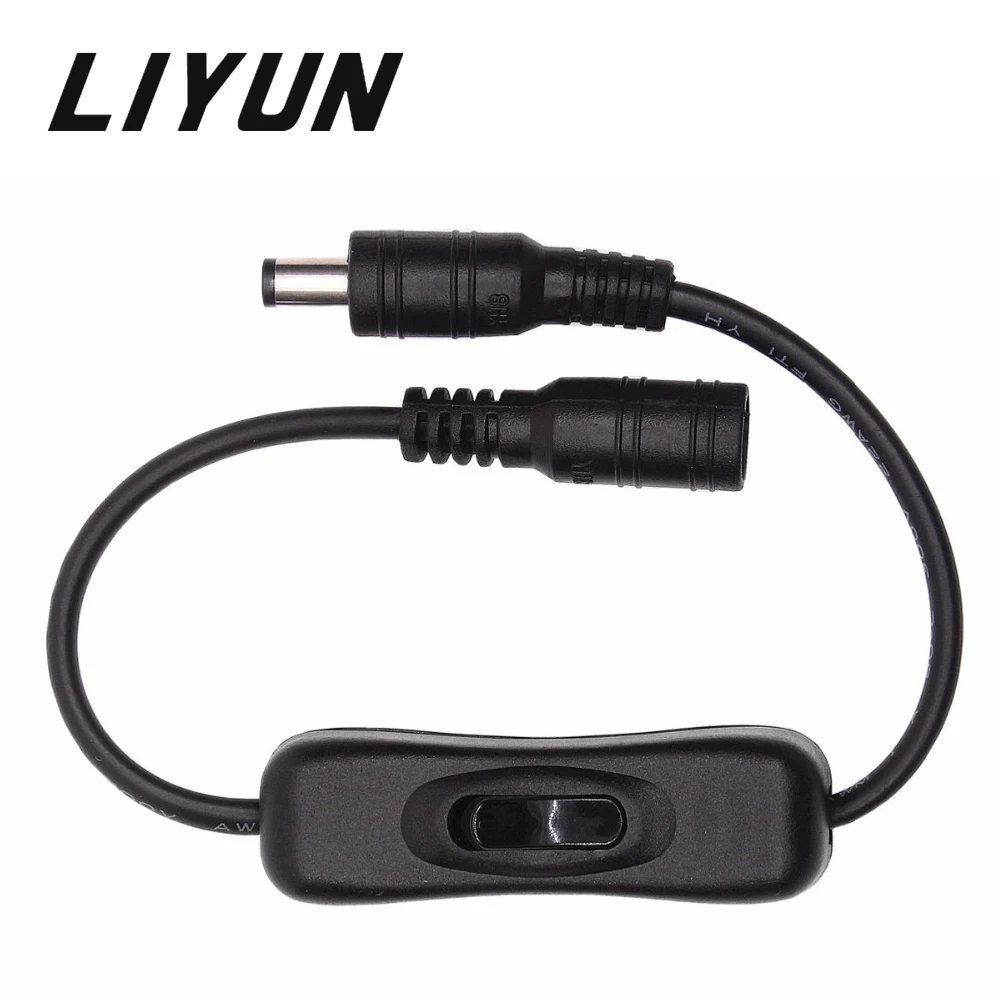 DC5 24V DC Мужской и женский переключатель разъема встроенный 304 ВКЛ. Для SMD 5050 5630 2835 3528