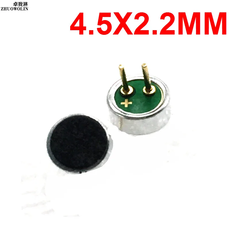5PC/Lot 4.5*2.2mm Capacitive Electret Condenser MIC Unit Microphone 52DB YXSMDZ2464in Acoustic