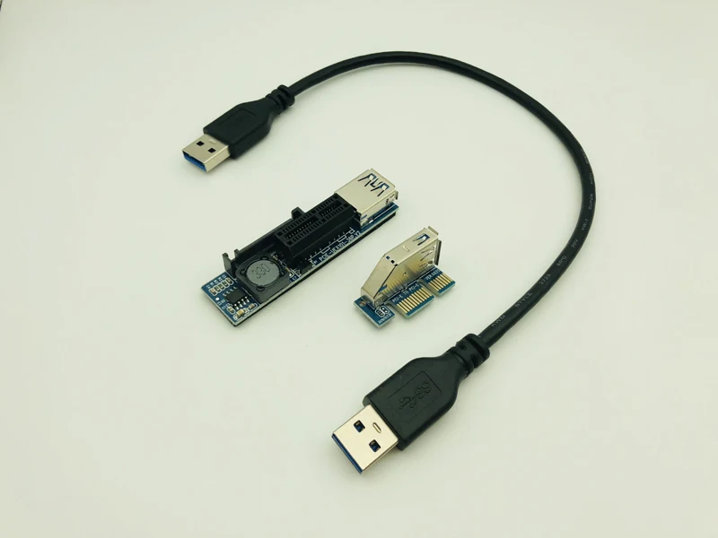 

Расширительный кабель PCI-E X1, USB 3,0, Расширение питания, SATA шнур, PCI Express, 1X плата расширения для ПК, сетевая карта, графическая карта