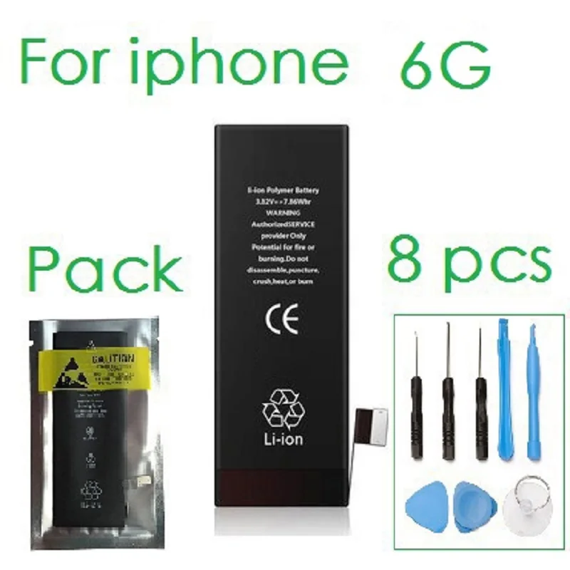 

Antirr Li-ion Polymer Battery For Apple iPhone 6G Standard Capacity 1810mAh With Free Machine Tools