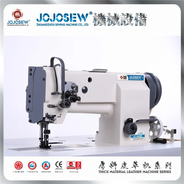 

JS-4400 4420 big shuttle three synchronous wave line flat wax line leather seat thick material DU car