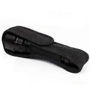 

1Pcs New High Quality Flashlight Black Nylon Torch Flashlight Protect bag For Light Accessories