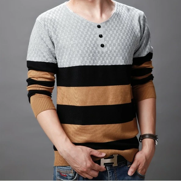 ZOEQO популярный модный хлопковый свитер и пуловер для мужчин повседневные бренды джемпер свитер мужской вязаный свитер NO 0415