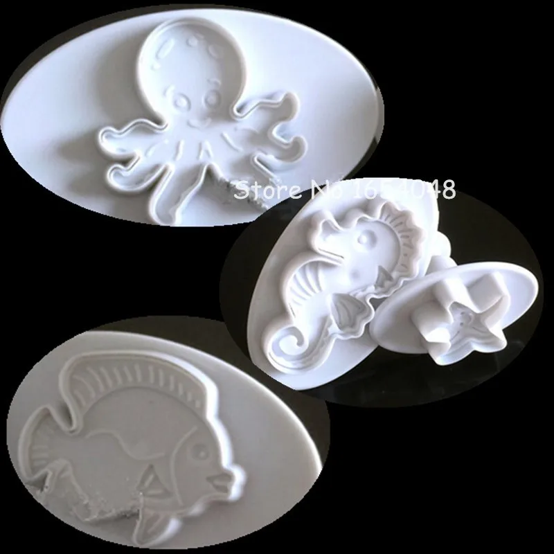 Underwater seahorse cake cutter 7 7