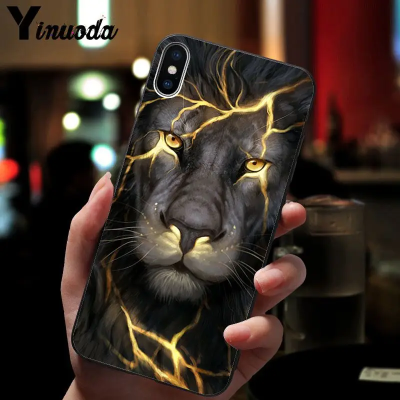 Abstract animal avatar lion wolf  black bear  deer 