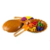 Simulación de fruta MODELO DE vegetal para niños, juego de comida de plástico para el hogar, clasificación de color, Educación Temprana, juego de rompecabezas ► Foto 2/5