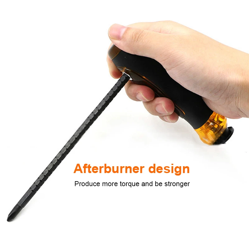 

2 in 1 Double End Screwdriver Hammer Magnetic Flat Screw Driver Hand Tool MAL999