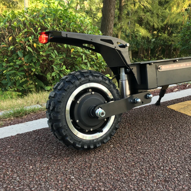 Discount FLJ Powerful Electric Scooter 60V 5600W 11inch Off Road Big Wheel fast charge Motor e scooter kick Foldable adults Scooters 2