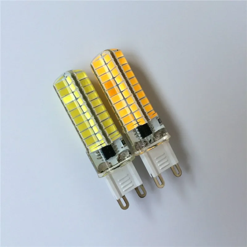 G4 G9 E11 E12 E14 SMD5730 80 светодиодов 8 W 110 V 220 V светодиодные лампы украшения люстра кристалл матовый кукурузной формы огни 10 шт./лот