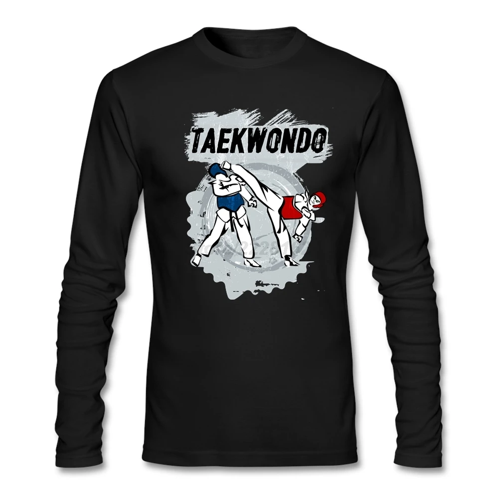 Buy Adult Man Unique t shirt with Taekwondo Head Kick