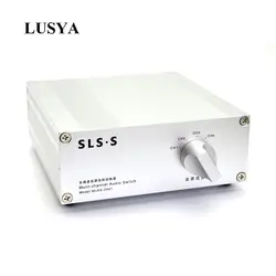 Lusya 4 вход 1 выход Lossless стерео аудио источник выбор сигнала переключения splitter с RCA T0196