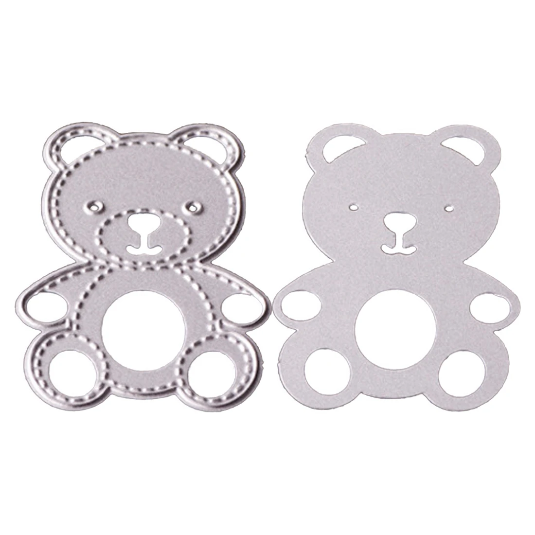 

Promotions Bear Metal Cutting Dies Stencils Scrapbooking Album Embossing Paper Cards Decor 1PC
